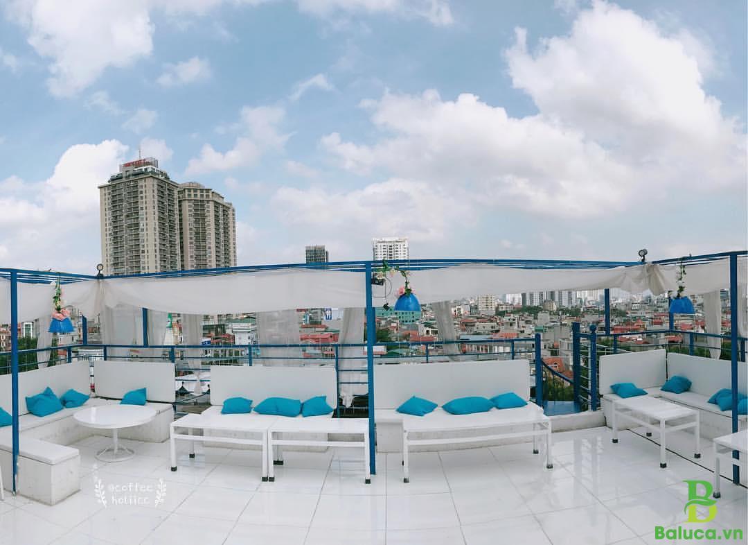 thiết kế quán cafe 80m2