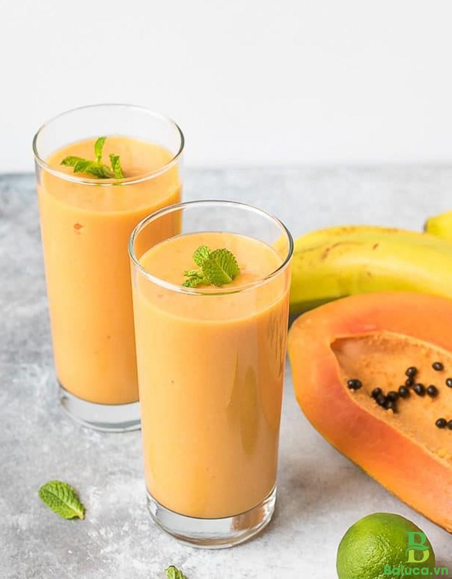 Cách làm sinh tố đu đủ