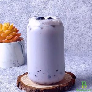 Cách làm trà sữa việt quất