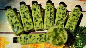 Cách làm trà sữa Thái xanh